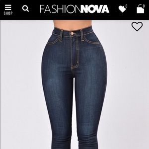 2 FASHION NOVA ❤️ Classic high waisted skinny jean